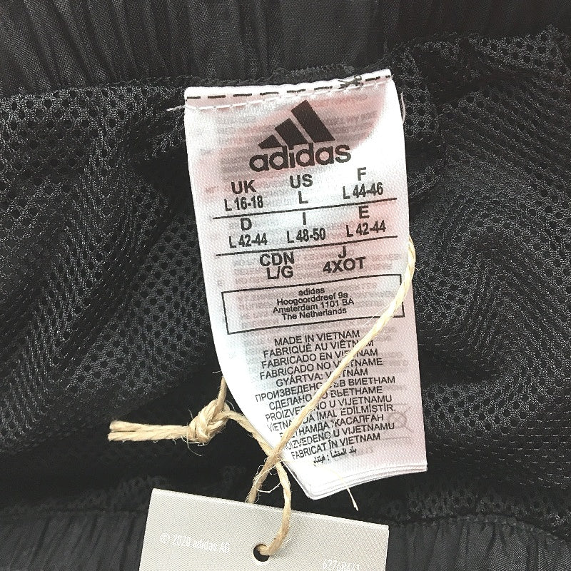 Adidas Q3 BLUV High Waisted Woven Black Trackpants Ladies Size Large NEW