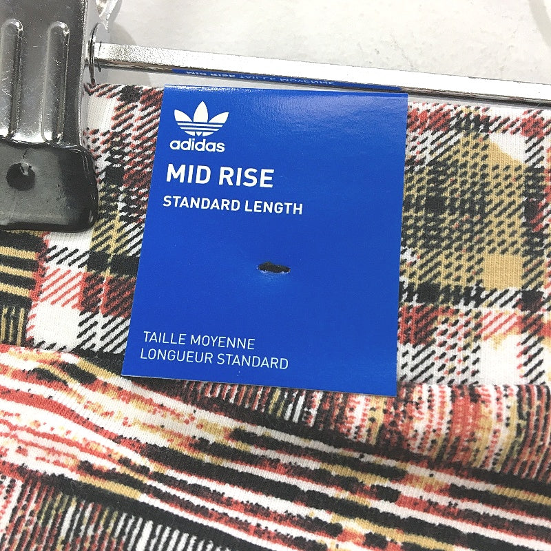 Adidas HER Studio London Check Cropped Mid Rise Tights Ladies Size UK 6 NEW