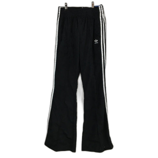 Adidas Adicolor Classics Chunky Black Ribbed Velour Pants Ladies Size UK 10 NEW