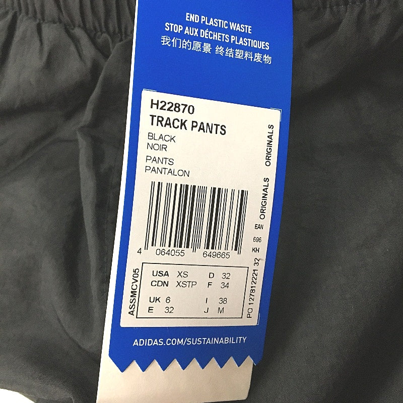 Adidas Adicolor Classics Disrupted Icon Black Trackpants Ladies Size UK 6 NEW