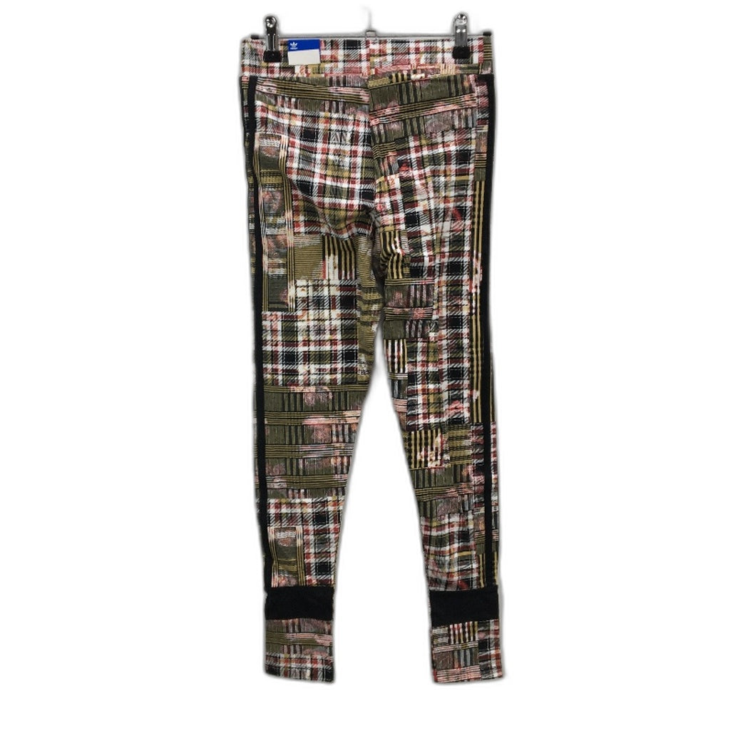 Adidas HER Studio London Check Cropped Mid Rise Tights Ladies Size UK 10 NEW