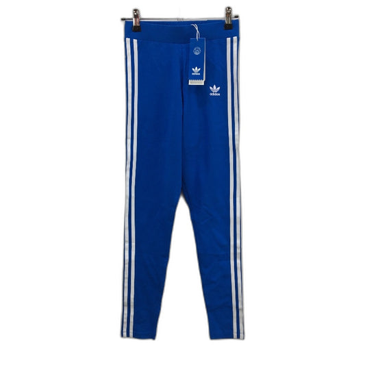 Adidas AdiColor Classics 3 Stripes Blue Bird Cotton Tights Ladies Size UK 6 NEW