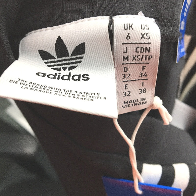 Adidas Loungewear 3 Stripes Archival Trefoil Black Tights Ladies Size UK 6 NEW