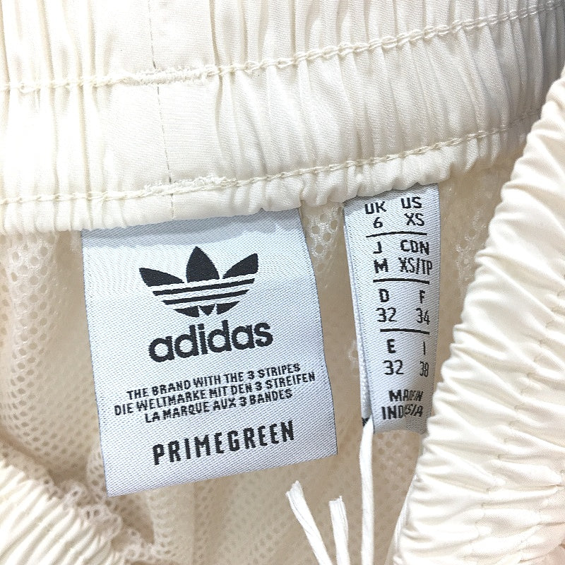Adidas Originals Adicolor Cream White Hi Rise Trackpants Ladies Size UK 6 NEW