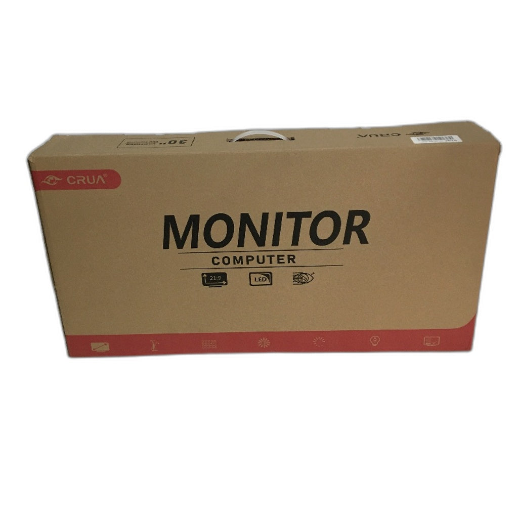 Crua 30 Inch Curved LED 100Hz 21:9 Ratio Wide Black Super PC Monitor NEW