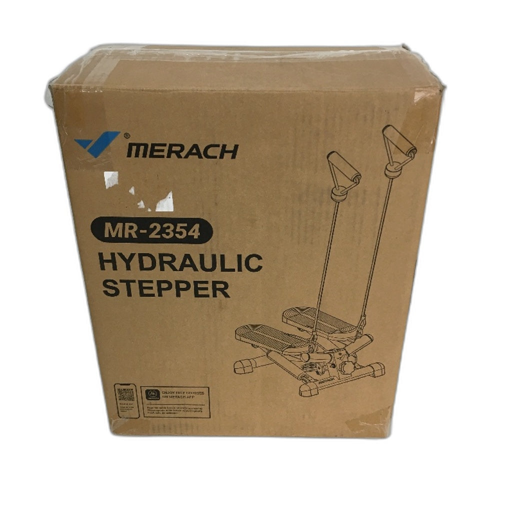 Merach MR-2354 Hydraulic Mini Stepper Machine with Full Body Resistance Band NEW