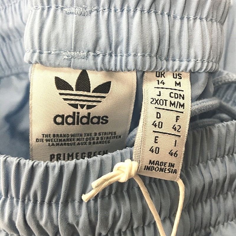 Adidas Adicolor Classics Baby Blue Lock Up Trackpants Ladies Size UK 14 NEW