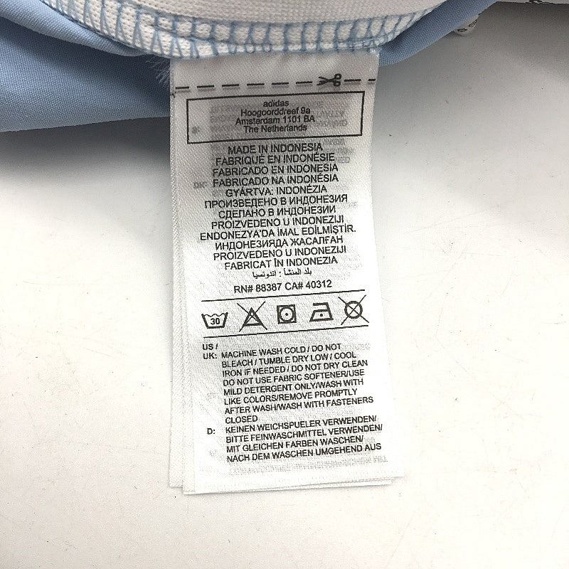 Adidas Adicolor Classics Baby Blue Lock Up Trackpants Ladies Size UK 2 NEW