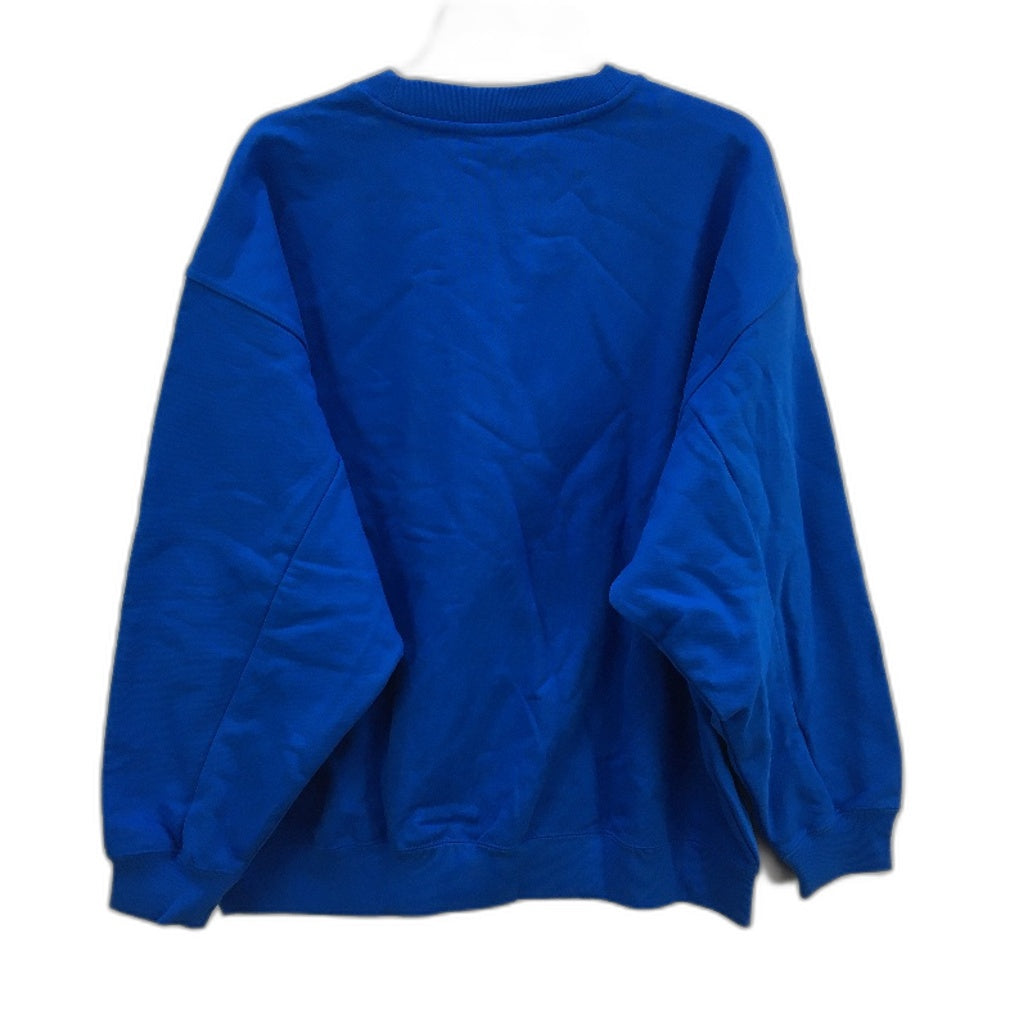 Adidas Adicolor Oversized Blue Bird Pullover Sweatshirt Ladies Size UK 8 NEW