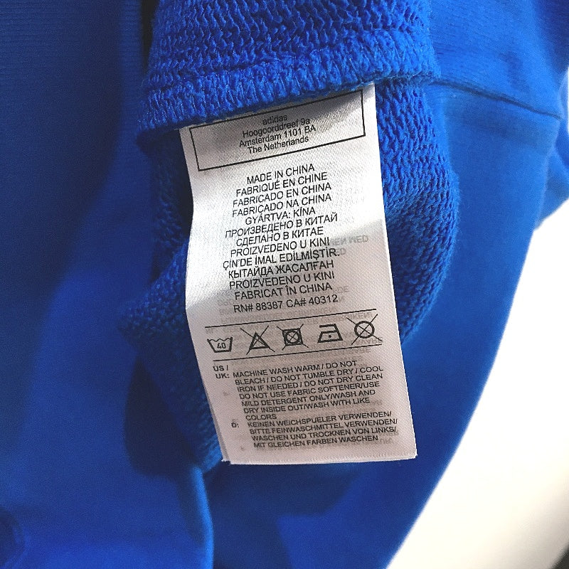 Adidas Adicolor Oversized Blue Bird Pullover Sweatshirt Ladies Size UK 8 NEW