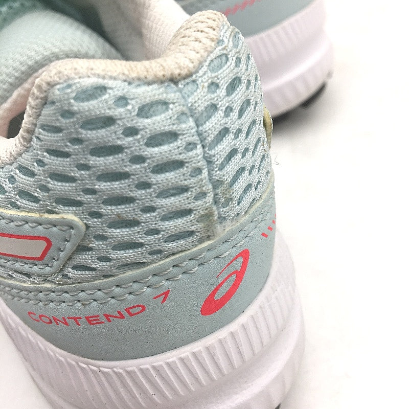Asics Contend 7 PS Aqua Angel & White Sneakers Kids US 10 EU 27 17cm NEW
