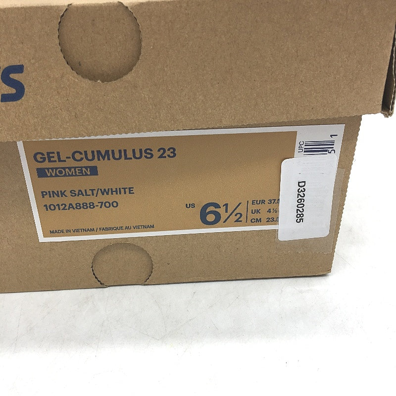 Asics Gel-Cumulus 23 Flyte Foam Pink Salt Sneakers Ladies US 6.5 EU 37.5 NEW