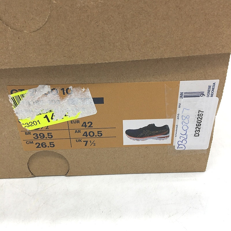 Asics Ortholite GT-2000 10 Amplifoam Navy Blue Sneakers Ladies US8.5 EU42 NEW