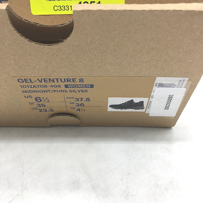 Asics Gel-Venture 8 Ortholite FlyteFoam Navy Sneakers Ladies US6.5 EU37.5 NEW