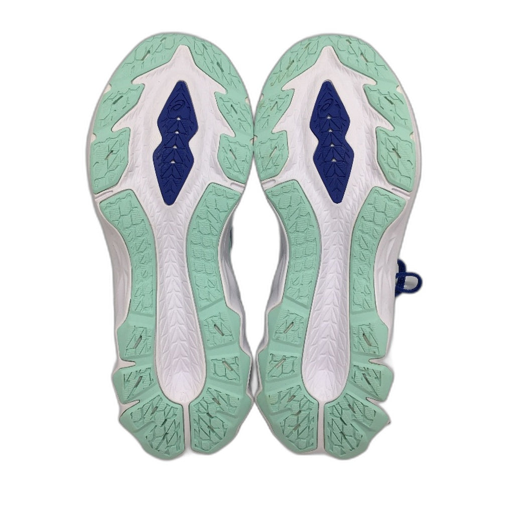 Asics Novablast 2 Lapis Luzuli Blue & Aqua Sneakers Ladies US 7.5 EU 39 NEW