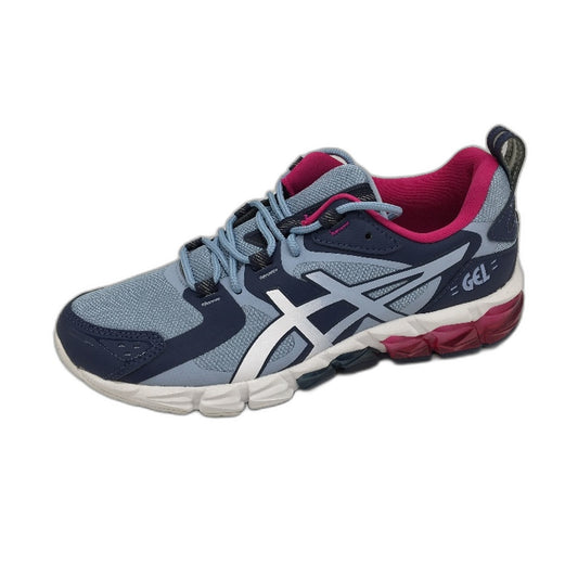 Asics Ortholite Gel-Quantum 180 Mist Blue & Navy Sneakers Ladies US 8 EU39.5 NEW