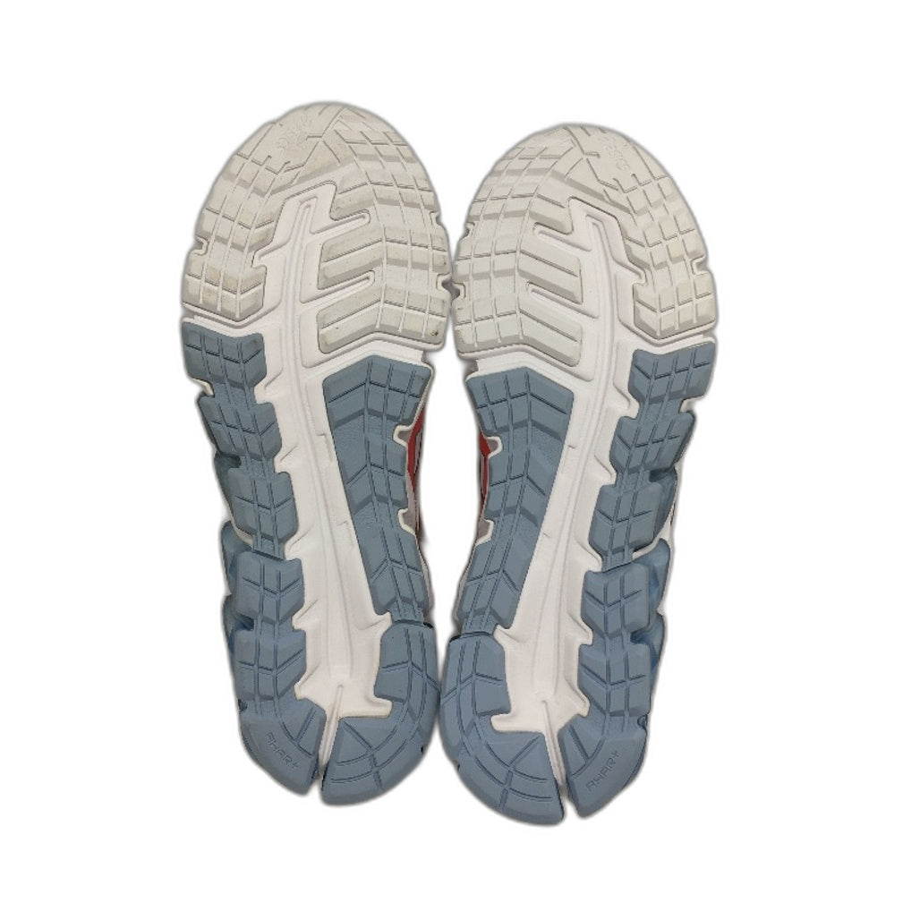 Asics Ortholite Gel-Quantum 180 White & Orange Sneakers Ladies US 9 EU 40.5 NEW