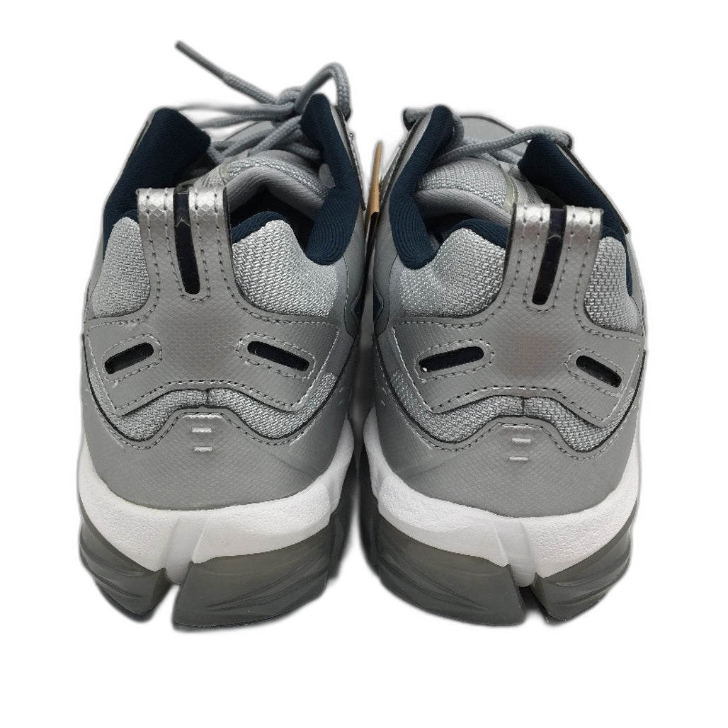 Asics Ortholite Gel-Quantum 180 Grey & Silver Sneakers Ladies US 11 EU 43.5 NEW