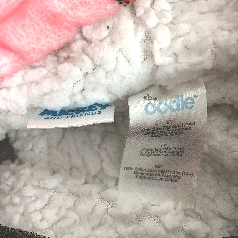 The Oodie Disney Mickey & Friends Pink Oversized Fleece Hoodie OSFM Adult