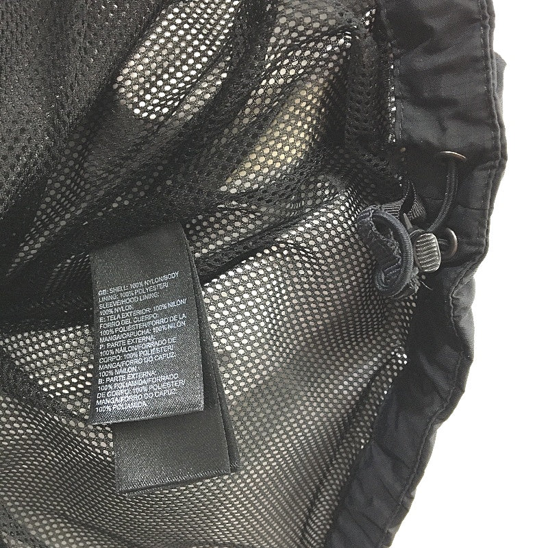 The North Face Black HyVent Wind Breaker Zip Up Hooded Jacket Mens Medium