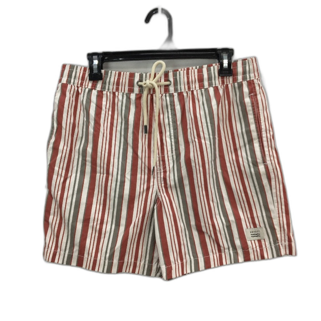 ARVUST Galvin Striped Drawstring Waistband Board Shorts Mens Size 32 NEW