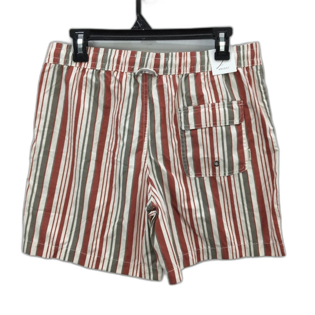 ARVUST Galvin Striped Drawstring Waistband Board Shorts Mens Size 32 NEW