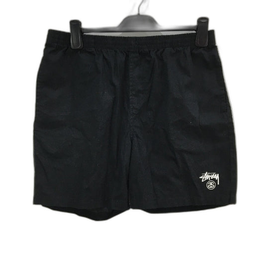 Stussy Solid Black Drawstring Waistband 4 Pocket Shorts Mens Size 34 NEW