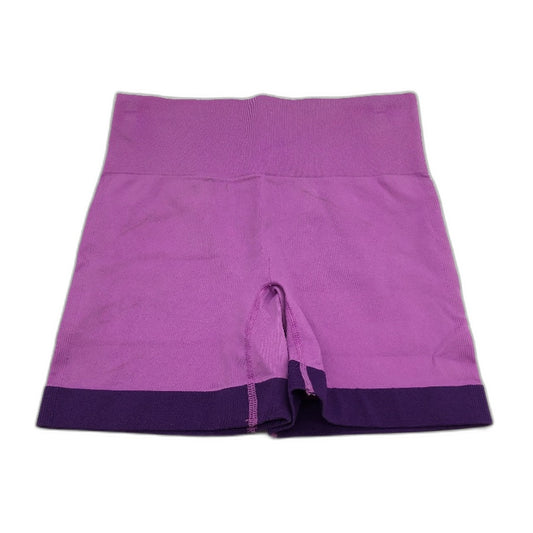 Bonds Move 2 Tone Purple Super Stretch Activewear Shorts Ladies Size S