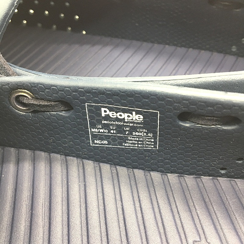 People Footwear Mariner Blue Waterproof Slip-On EVA Boat Shoes Unisex M8 L10 NEW