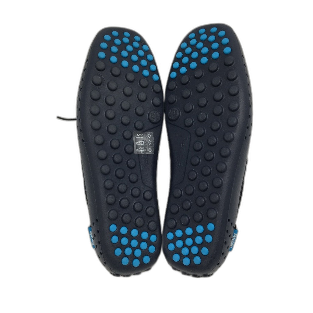 People Footwear Mariner Blue Waterproof Slip-On EVA Boat Shoes Unisex M8 L10 NEW