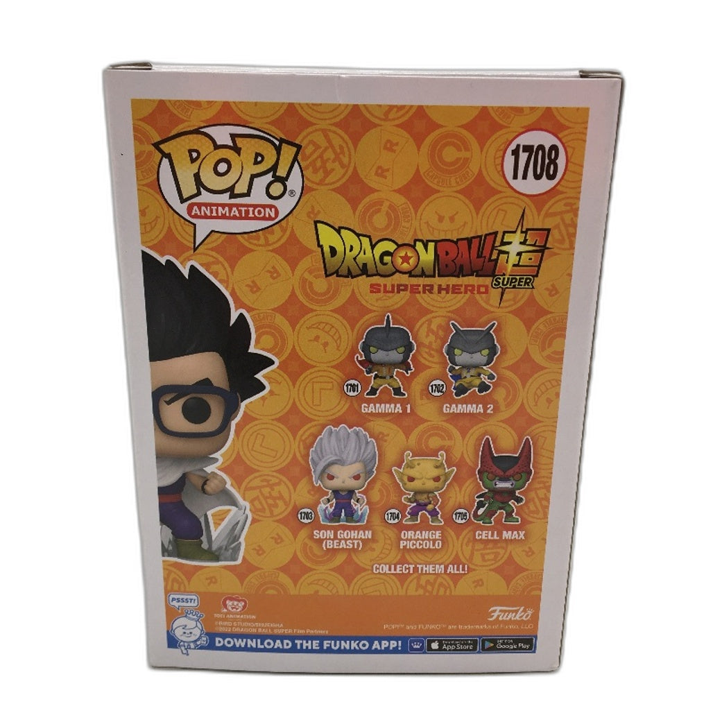 Funko Pop Vinyl Action Figurine Dragon Ball Super Gohan In Cape #1708 NEW