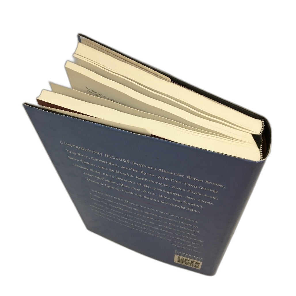The Encyclopedia of Melbourne Hardcover Book by Andrew Brown-May Shurlee Swain