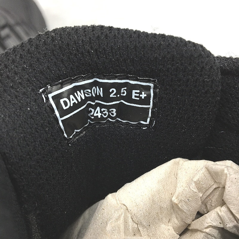 Harrisons Black Leather Upper Dual Strap Kids Dawson School Shoe US 2.5 NEW