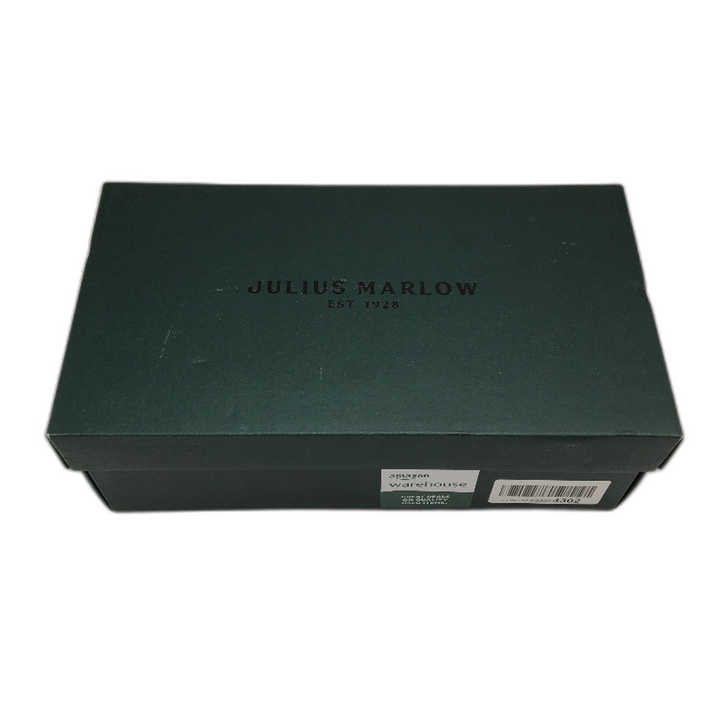 Julius Marlow Tan Brown Leather Expand Lace Up Dress Shoe Mens US7 AU6 EU40 NEW