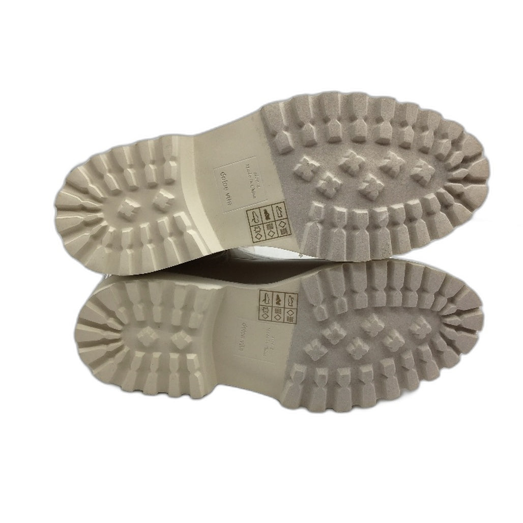 Dolce Vita Ivory Cream Stormy H2O Ankle Gumboot Style Show Ladies Size 8 NEW