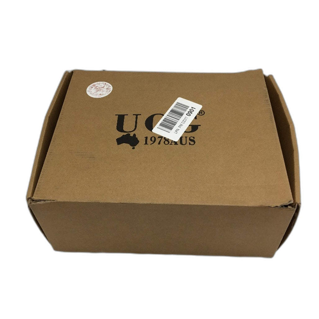 UGG 1978AUS Sheepskin Chestnut Tan Scuff Slippers Size Mens 9 Ladies 10 NEW