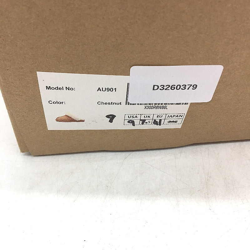 UGG 1978AUS Sheepskin Chestnut Tan Scuff Slippers Size Mens 9 Ladies 10 NEW