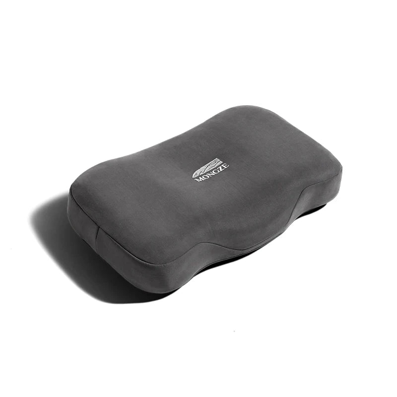 MONGZE Ergo Airnet Pillow Max Airflow 100% Washable Height Adjustable Grey NEW
