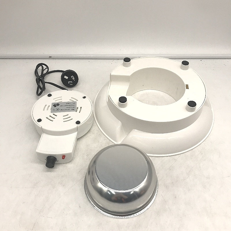 Chocolate Fondue Maker Pot With 4 Roasting Forks Detachable Serving Tray NEW