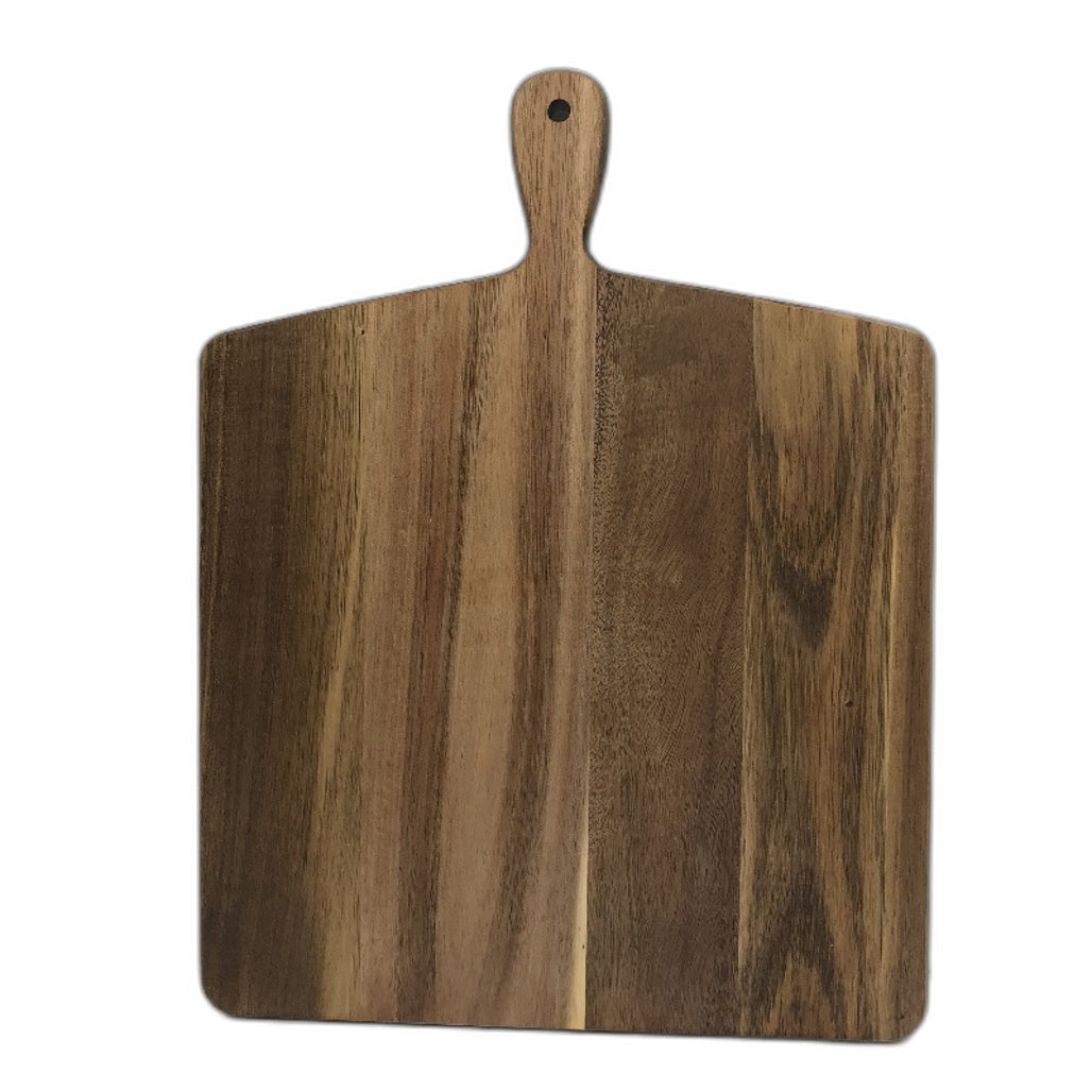 Steel Cutting Board Holder Rack Organizer With Wooden Chooping Board Bundle NEW