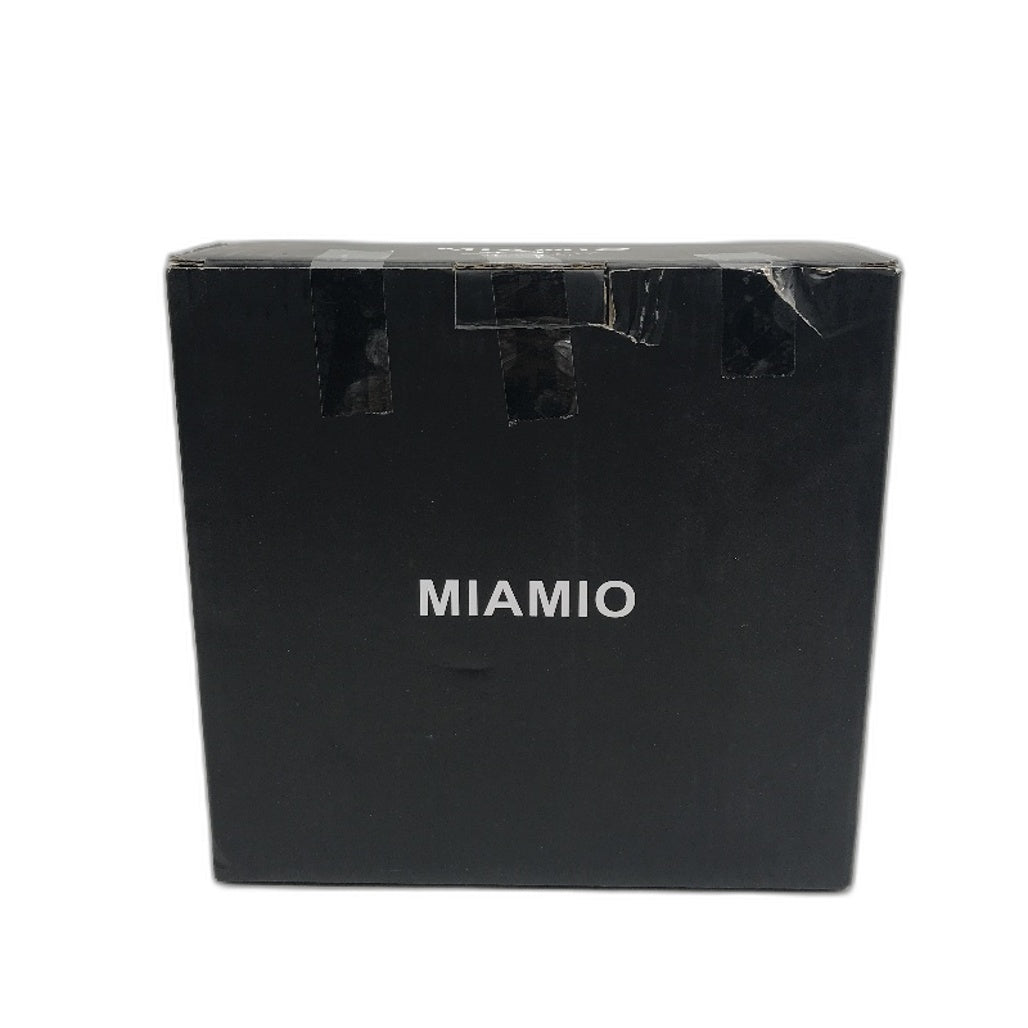 MIAMIO Sierra 4PK 21CM Beige Matte Plate Stoneware Dishwasher Microwave Safe NEW