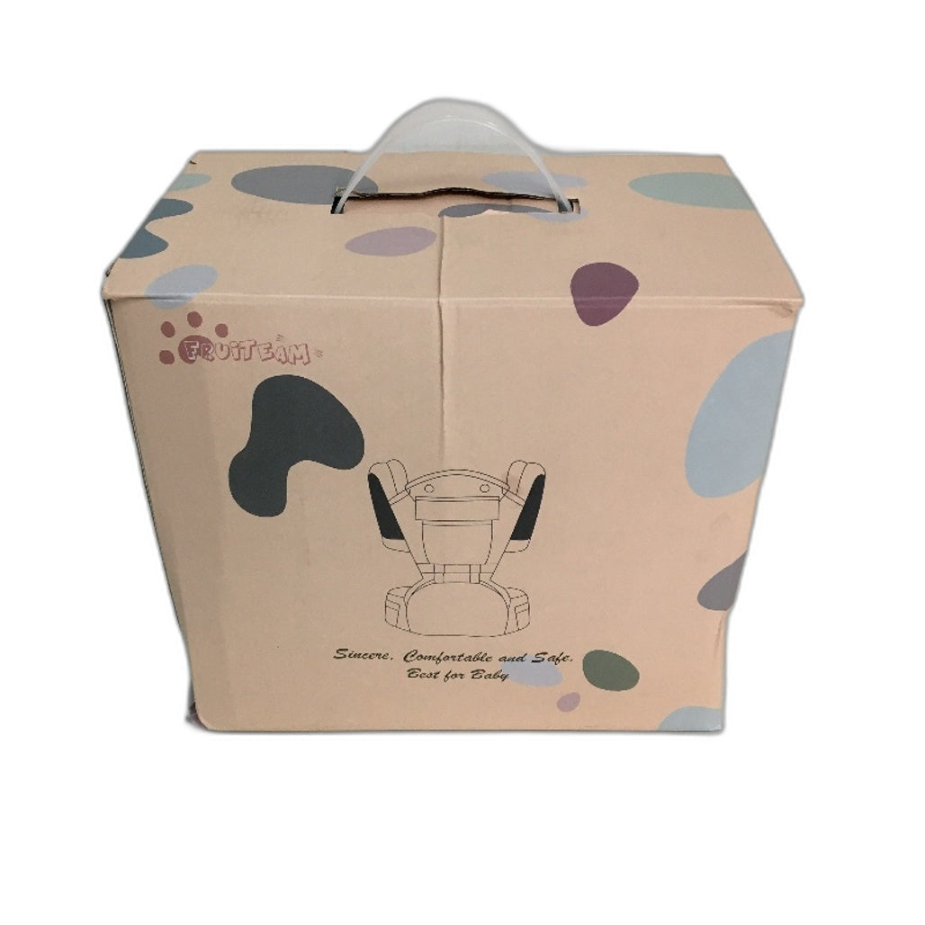 Fruiteam 2 Way Baby Infant Carrier With Waist Stool Seat Hands Free One Size NEW