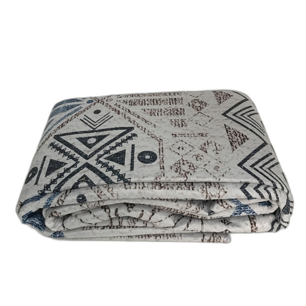 TFMODBFA Area Room Rug Vintage Style Non Slip Washable Abstract 200x300CM NEW