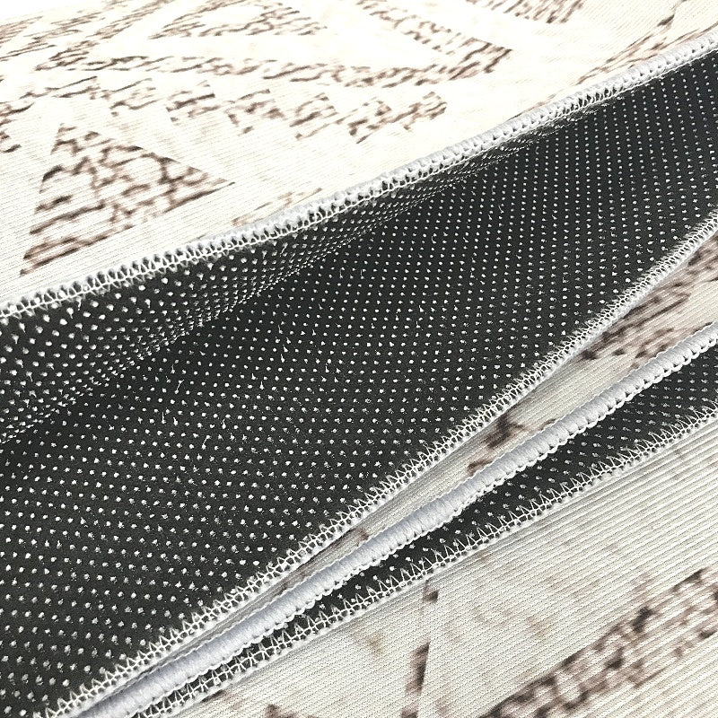 TFMODBFA Area Room Rug Vintage Style Non Slip Washable Abstract 200x300CM NEW