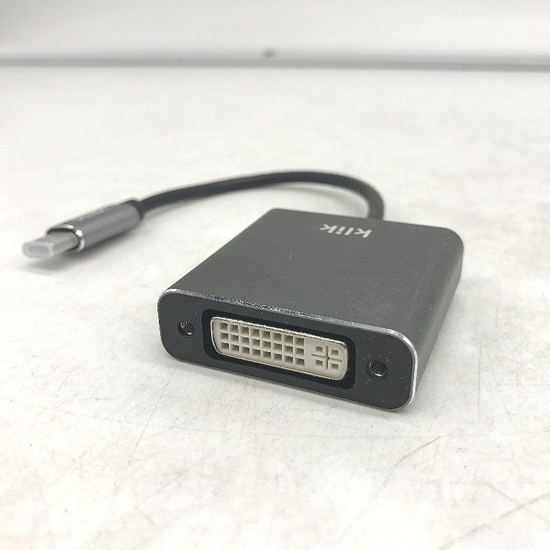 Klik USB C Type C Male To DVI Female Display Monitor Adapter Compact Design NEW