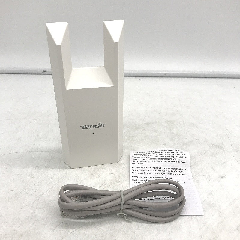 Tenda N300 WiFi Range Extender With Ethernet Port Repeater & AP Mode 2.4GHz NEW