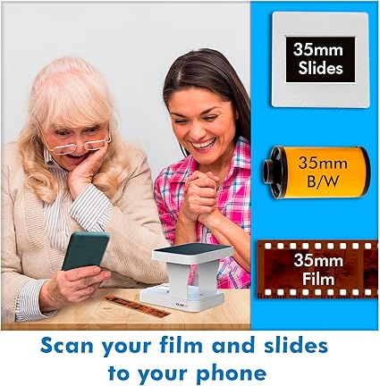 KLIM K2 Mobile Film Scanner 35MM Essential Colour Film Delevoping DIY Kit NEW