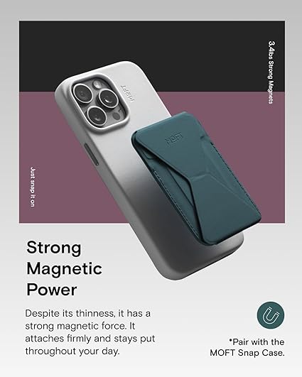 MOFT Magnetic Wallet Magsafe Phone Holder Stand Adjustable Card Case Jungle NEW