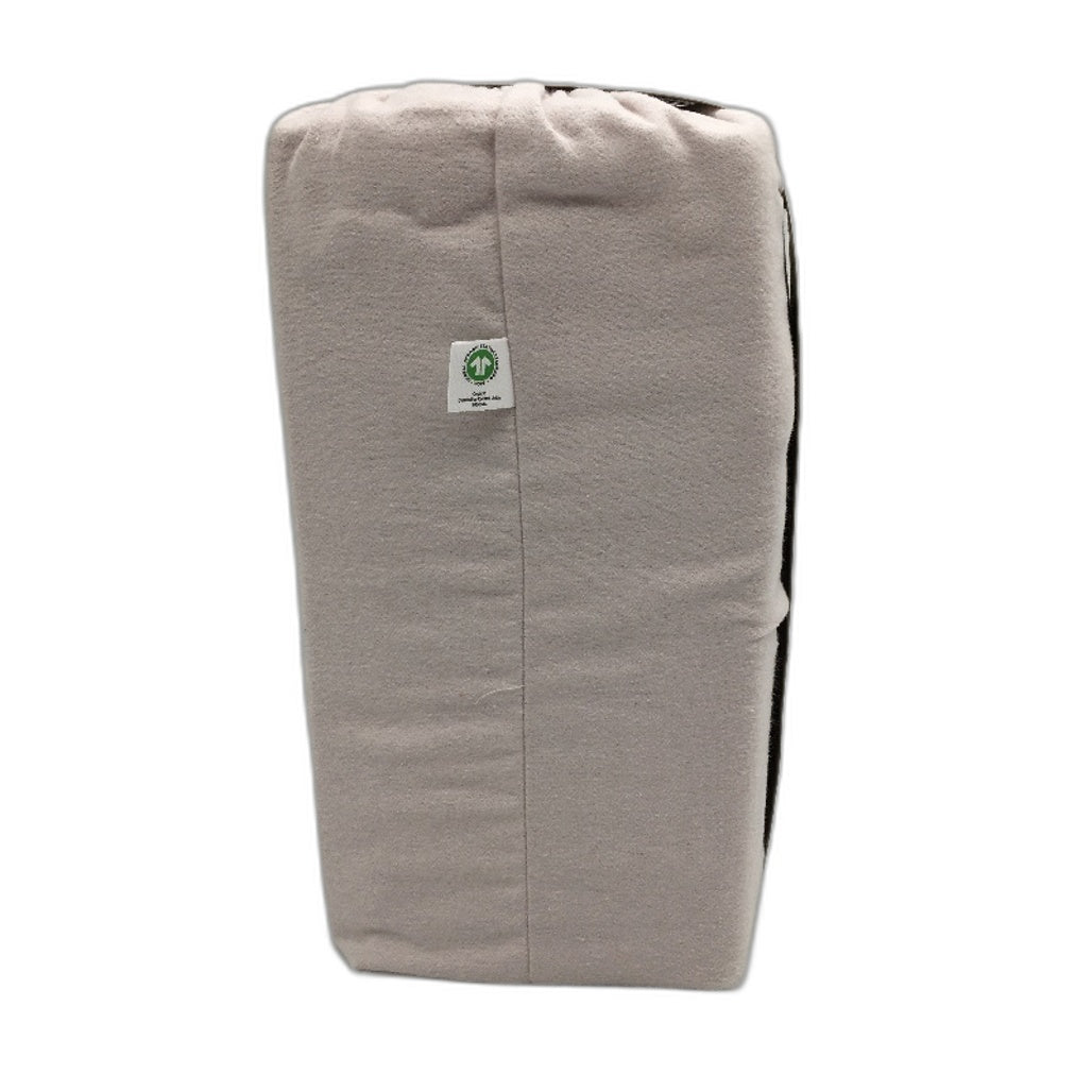 Organics by Kirkton House Flannelette Fitted Hushed Violet Sheet Set QUEEN NEW