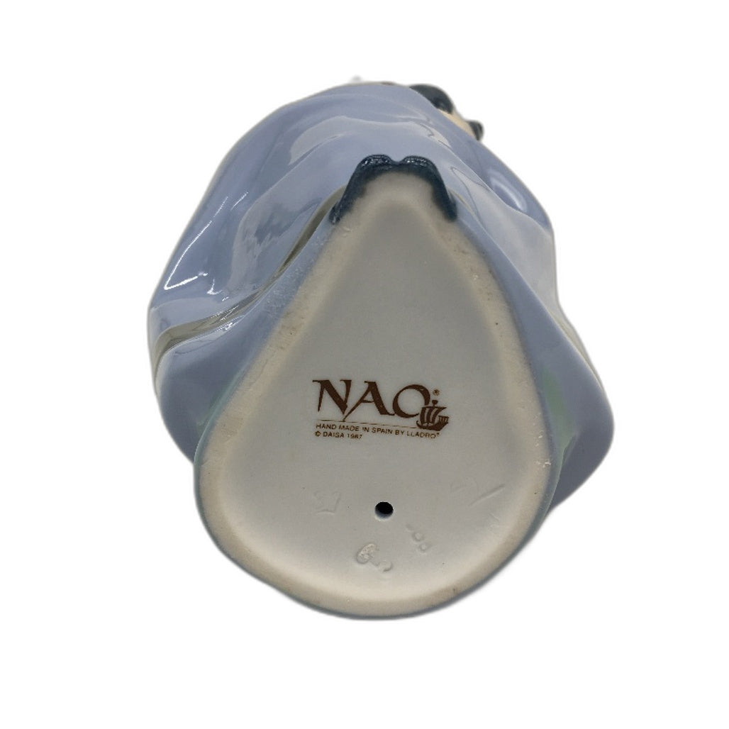 Nao By LLadro Girl With Puppy Porcelain Figurine Hand Made In Spain Daisa 1987